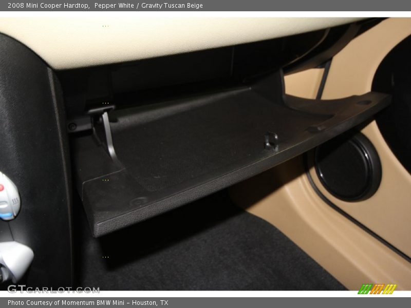 Pepper White / Gravity Tuscan Beige 2008 Mini Cooper Hardtop