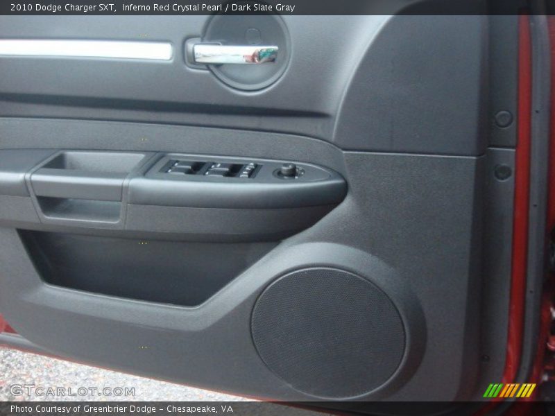 Inferno Red Crystal Pearl / Dark Slate Gray 2010 Dodge Charger SXT