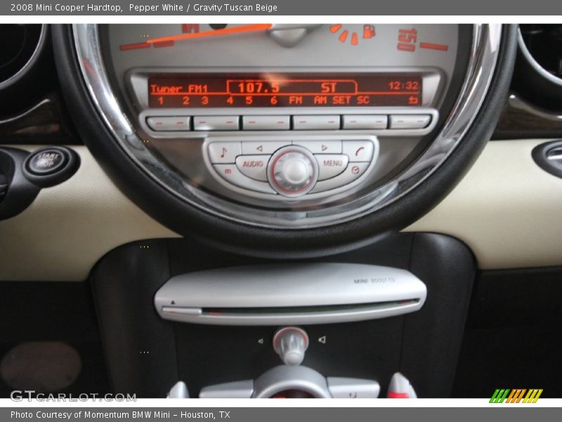 Pepper White / Gravity Tuscan Beige 2008 Mini Cooper Hardtop