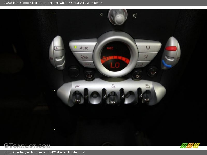 Pepper White / Gravity Tuscan Beige 2008 Mini Cooper Hardtop