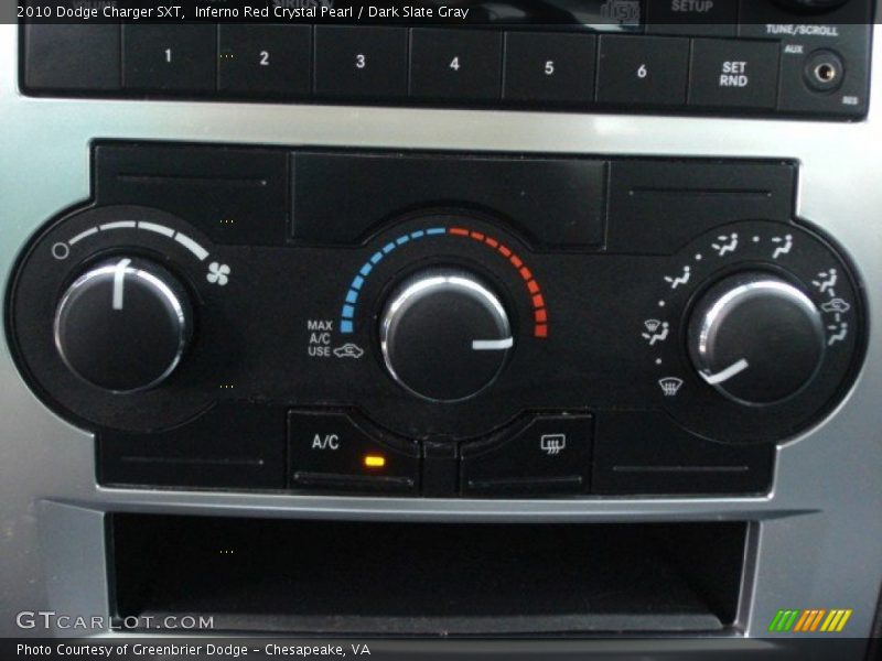 Inferno Red Crystal Pearl / Dark Slate Gray 2010 Dodge Charger SXT