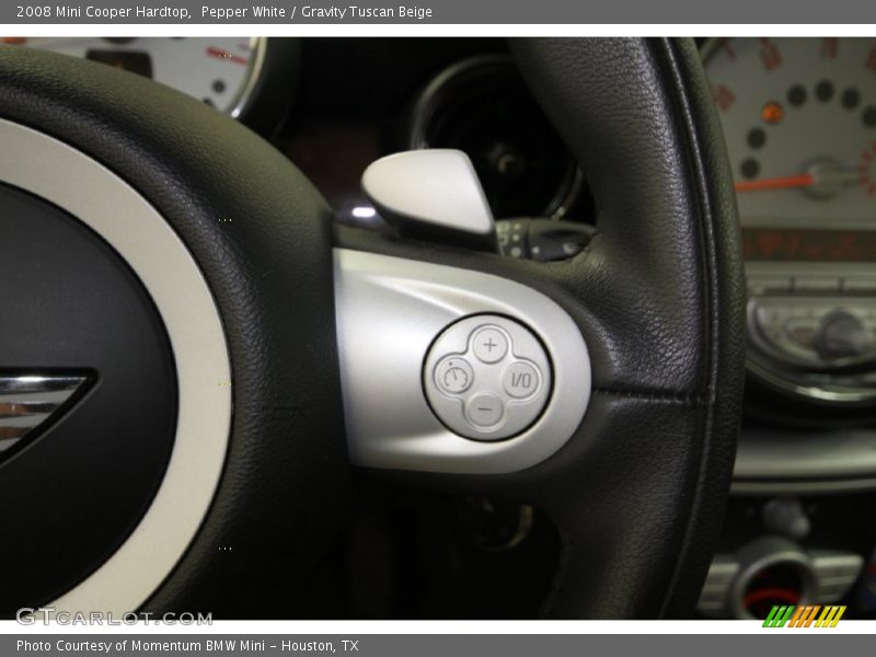 Pepper White / Gravity Tuscan Beige 2008 Mini Cooper Hardtop