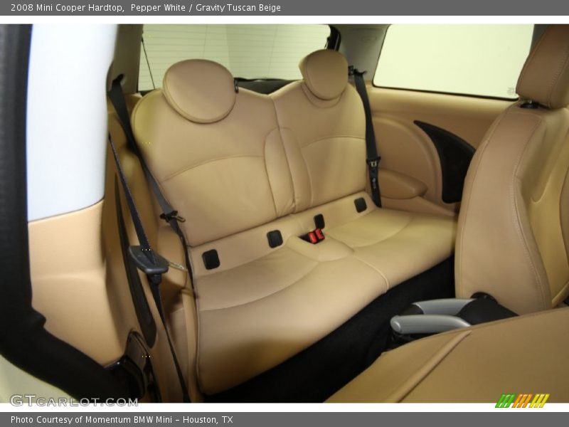 Pepper White / Gravity Tuscan Beige 2008 Mini Cooper Hardtop