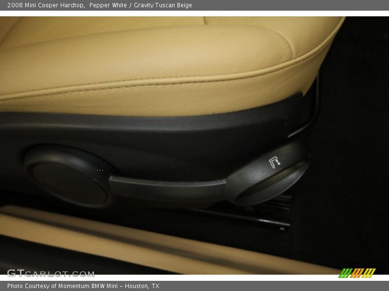 Pepper White / Gravity Tuscan Beige 2008 Mini Cooper Hardtop