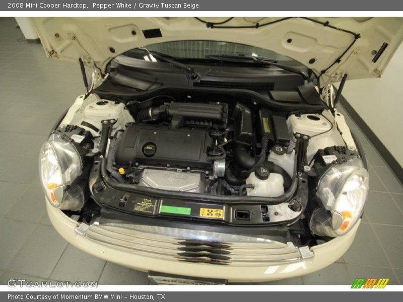 Pepper White / Gravity Tuscan Beige 2008 Mini Cooper Hardtop