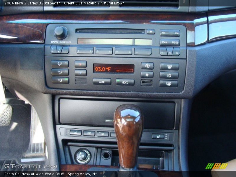 Orient Blue Metallic / Natural Brown 2004 BMW 3 Series 330xi Sedan