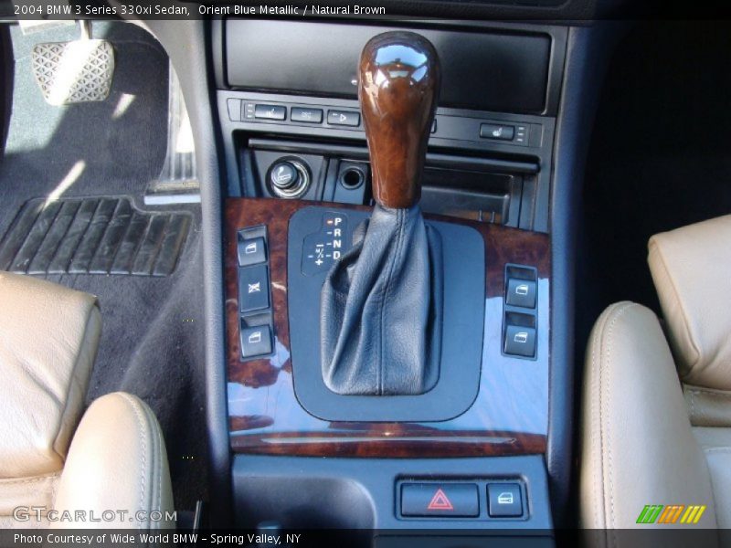 Orient Blue Metallic / Natural Brown 2004 BMW 3 Series 330xi Sedan