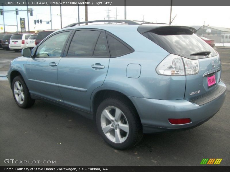 Breakwater Blue Metallic / Light Gray 2005 Lexus RX 330 AWD