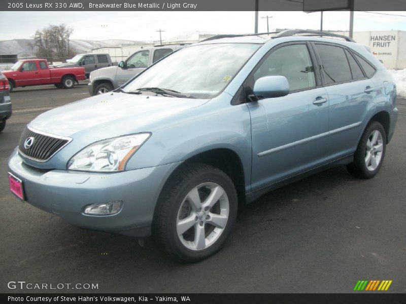 Breakwater Blue Metallic / Light Gray 2005 Lexus RX 330 AWD