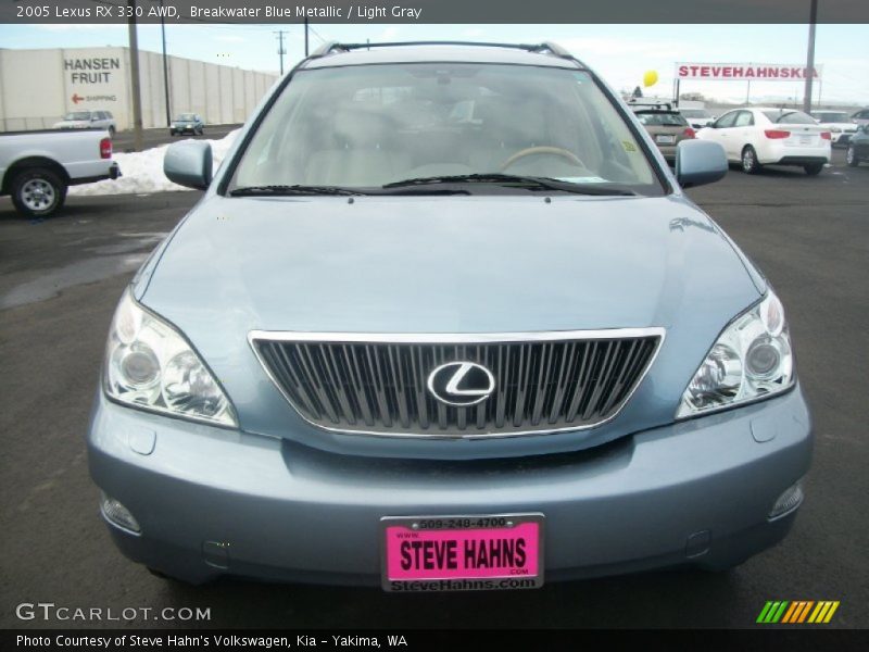 Breakwater Blue Metallic / Light Gray 2005 Lexus RX 330 AWD