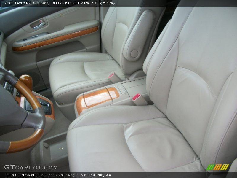 Breakwater Blue Metallic / Light Gray 2005 Lexus RX 330 AWD
