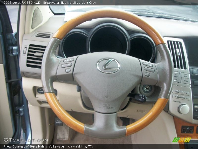 Breakwater Blue Metallic / Light Gray 2005 Lexus RX 330 AWD