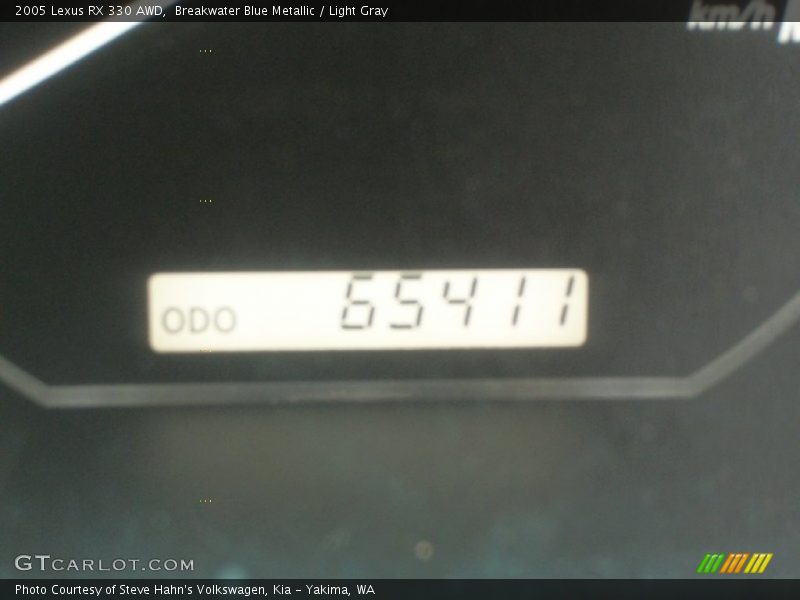 Breakwater Blue Metallic / Light Gray 2005 Lexus RX 330 AWD
