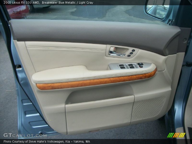 Breakwater Blue Metallic / Light Gray 2005 Lexus RX 330 AWD
