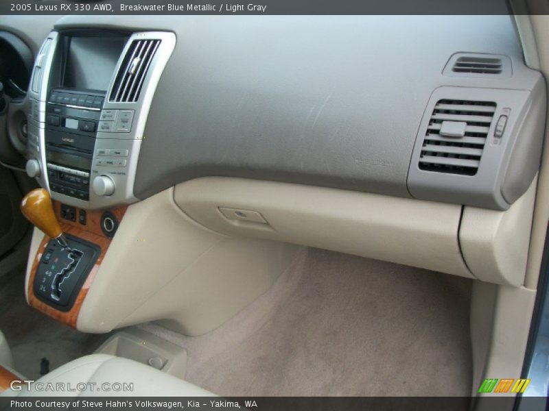 Breakwater Blue Metallic / Light Gray 2005 Lexus RX 330 AWD