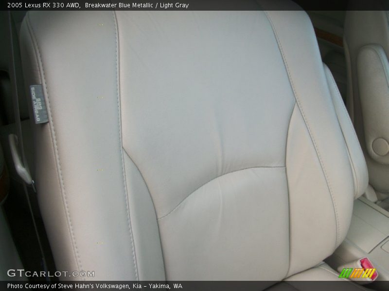 Breakwater Blue Metallic / Light Gray 2005 Lexus RX 330 AWD