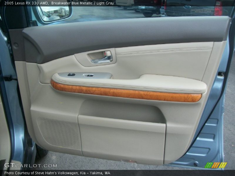 Breakwater Blue Metallic / Light Gray 2005 Lexus RX 330 AWD