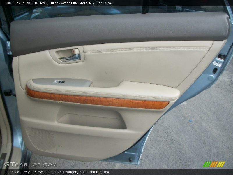 Breakwater Blue Metallic / Light Gray 2005 Lexus RX 330 AWD