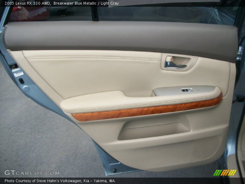 Breakwater Blue Metallic / Light Gray 2005 Lexus RX 330 AWD