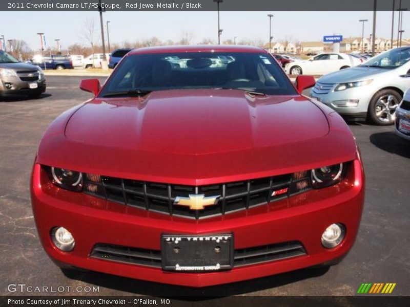 Red Jewel Metallic / Black 2011 Chevrolet Camaro LT/RS Coupe