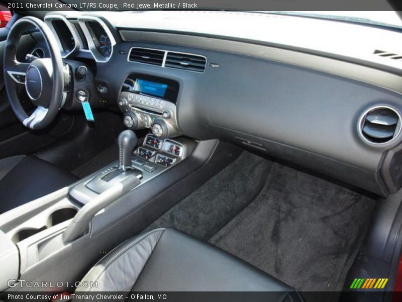 Red Jewel Metallic / Black 2011 Chevrolet Camaro LT/RS Coupe