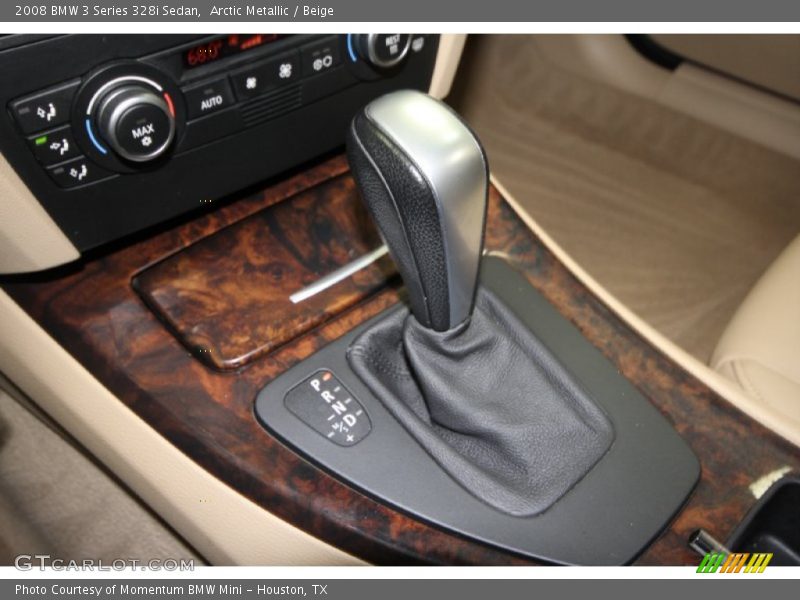 Arctic Metallic / Beige 2008 BMW 3 Series 328i Sedan