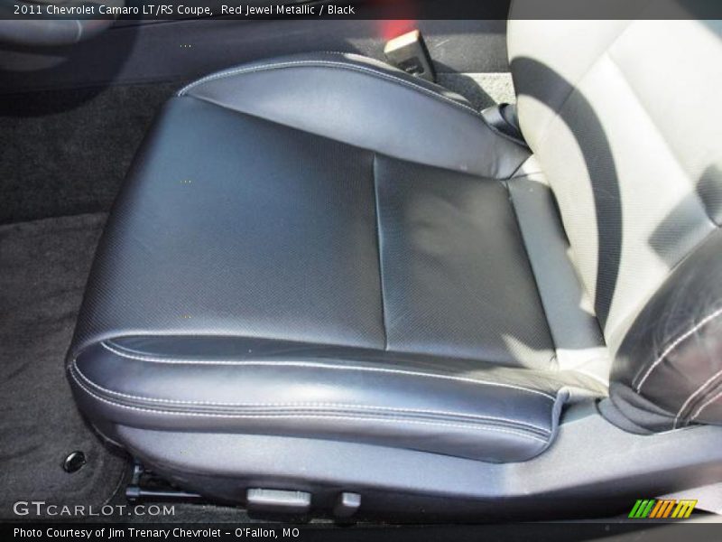 Red Jewel Metallic / Black 2011 Chevrolet Camaro LT/RS Coupe