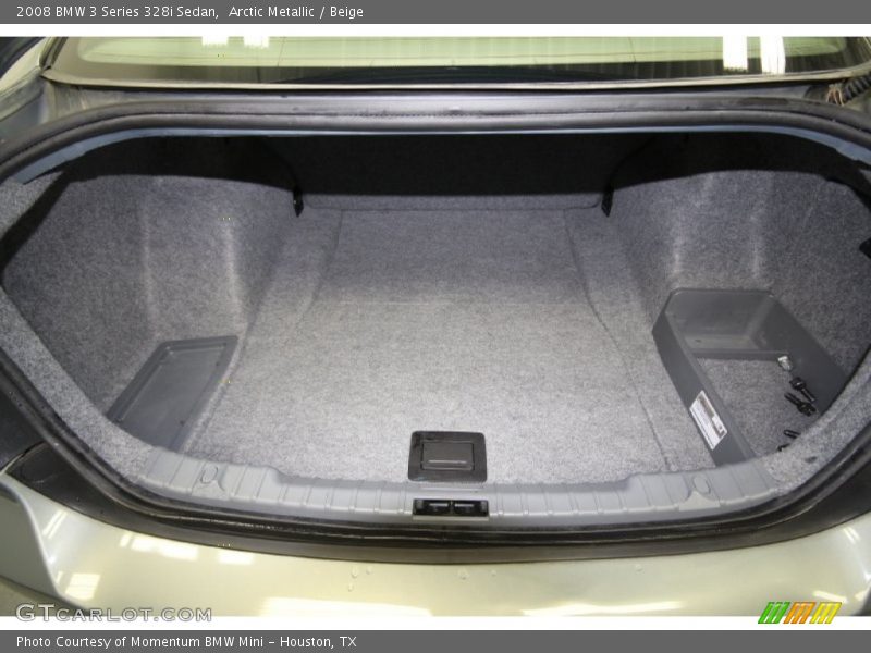 Arctic Metallic / Beige 2008 BMW 3 Series 328i Sedan