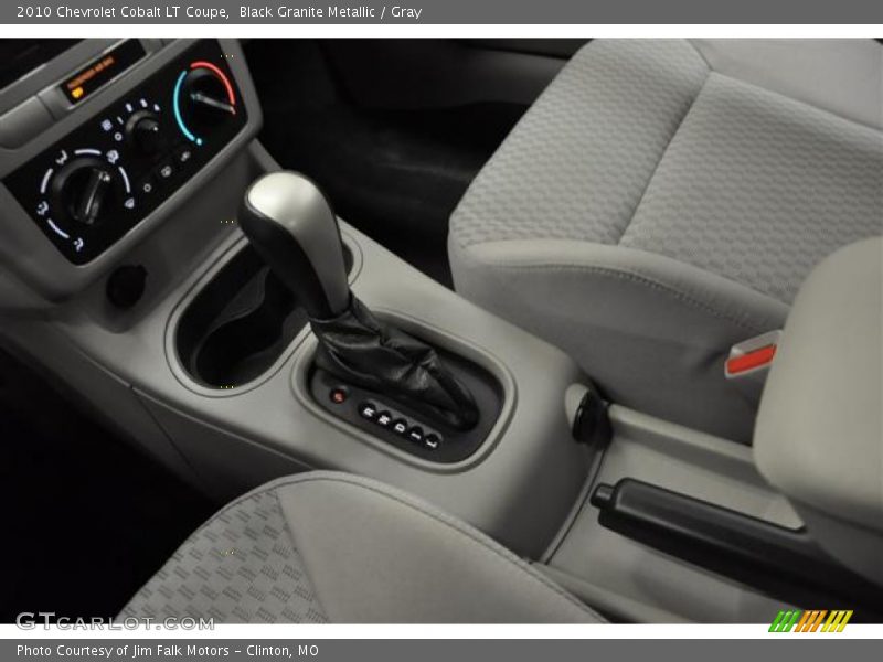 Black Granite Metallic / Gray 2010 Chevrolet Cobalt LT Coupe