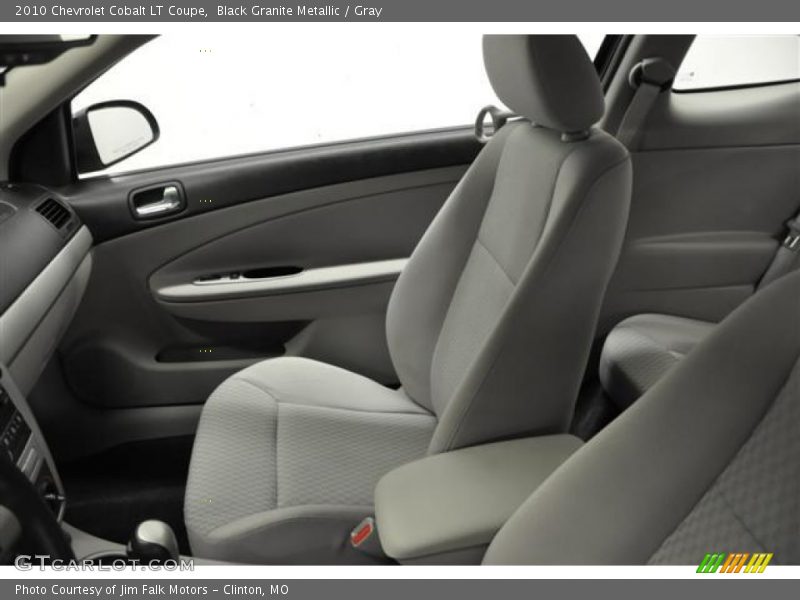 Black Granite Metallic / Gray 2010 Chevrolet Cobalt LT Coupe