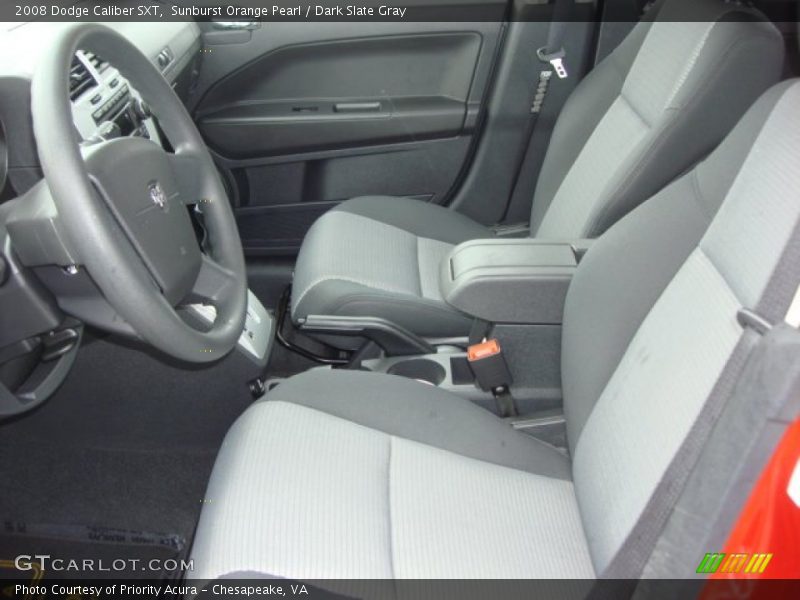 Sunburst Orange Pearl / Dark Slate Gray 2008 Dodge Caliber SXT