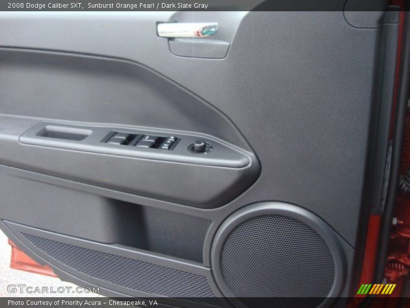 Sunburst Orange Pearl / Dark Slate Gray 2008 Dodge Caliber SXT