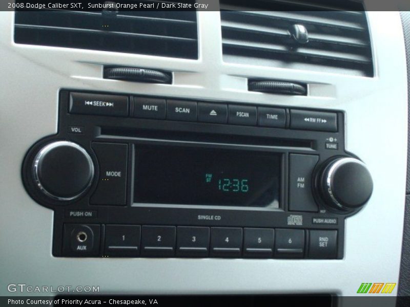 Audio System of 2008 Caliber SXT