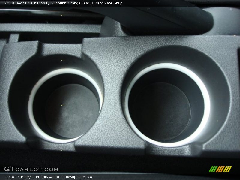 Sunburst Orange Pearl / Dark Slate Gray 2008 Dodge Caliber SXT
