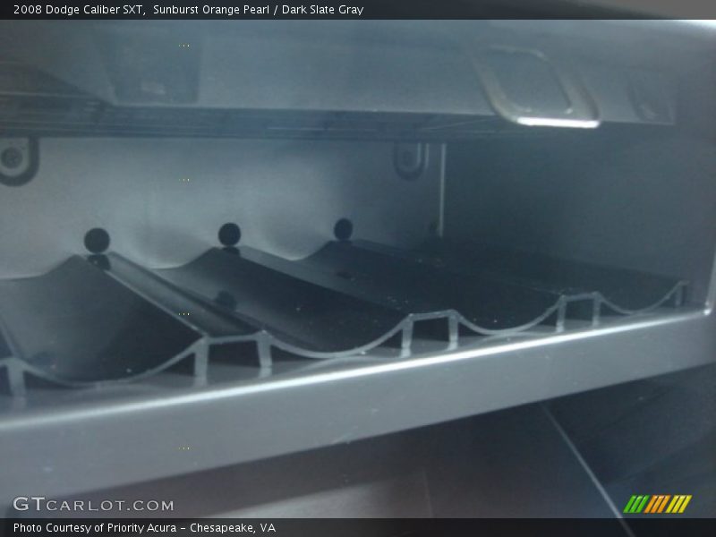 Sunburst Orange Pearl / Dark Slate Gray 2008 Dodge Caliber SXT