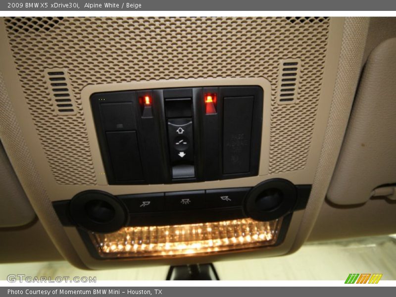 Alpine White / Beige 2009 BMW X5 xDrive30i