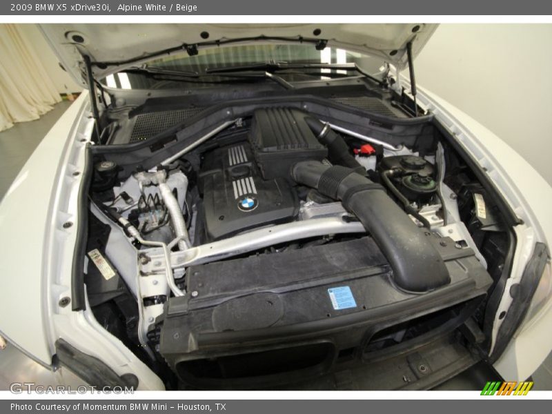 Alpine White / Beige 2009 BMW X5 xDrive30i