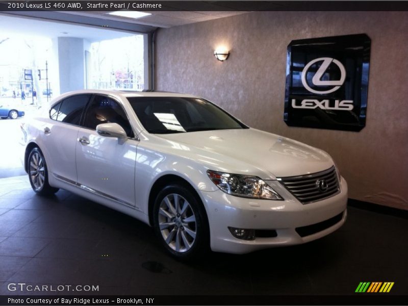 Starfire Pearl / Cashmere 2010 Lexus LS 460 AWD