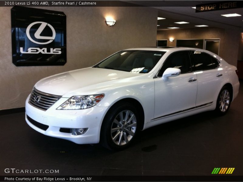 Starfire Pearl / Cashmere 2010 Lexus LS 460 AWD