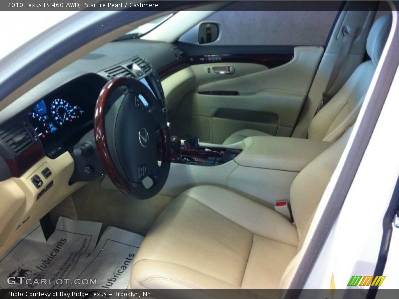 Starfire Pearl / Cashmere 2010 Lexus LS 460 AWD