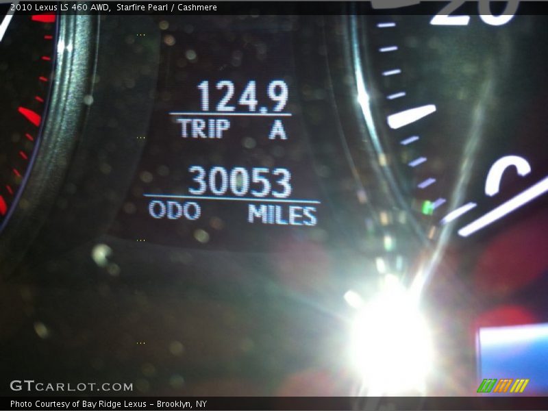 Starfire Pearl / Cashmere 2010 Lexus LS 460 AWD