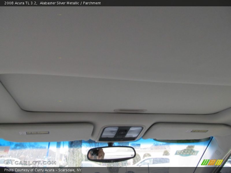 Alabaster Silver Metallic / Parchment 2008 Acura TL 3.2