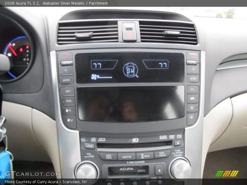 Alabaster Silver Metallic / Parchment 2008 Acura TL 3.2