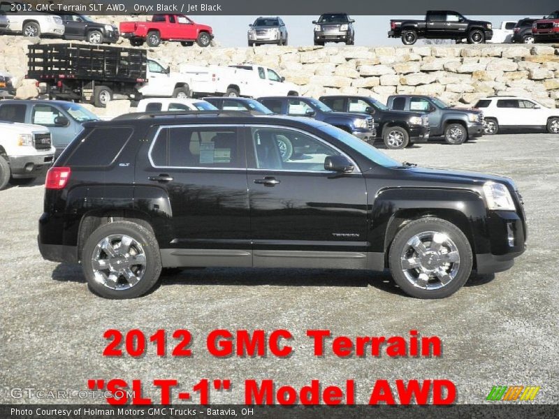 Onyx Black / Jet Black 2012 GMC Terrain SLT AWD