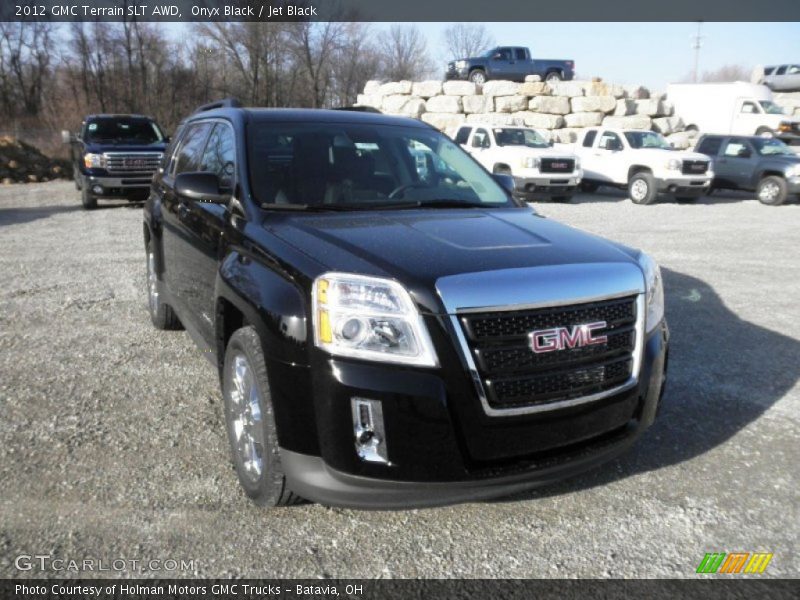 Onyx Black / Jet Black 2012 GMC Terrain SLT AWD