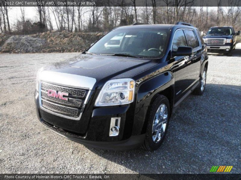 Onyx Black / Jet Black 2012 GMC Terrain SLT AWD