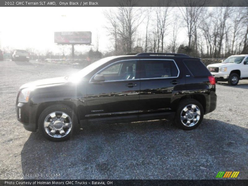 Onyx Black / Jet Black 2012 GMC Terrain SLT AWD