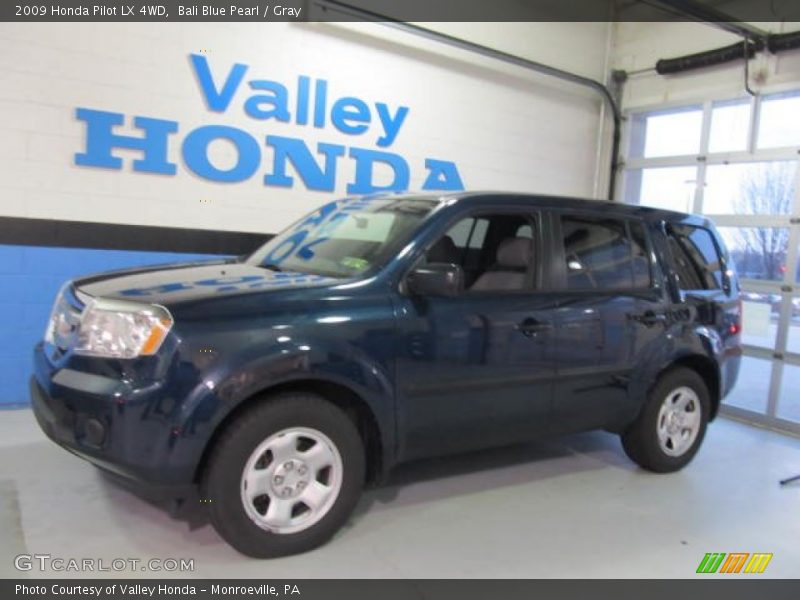 Bali Blue Pearl / Gray 2009 Honda Pilot LX 4WD