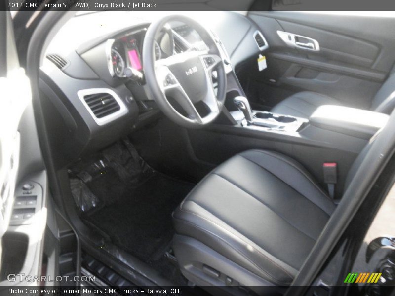 Onyx Black / Jet Black 2012 GMC Terrain SLT AWD