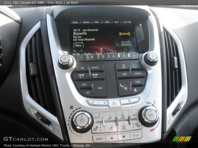 Onyx Black / Jet Black 2012 GMC Terrain SLT AWD
